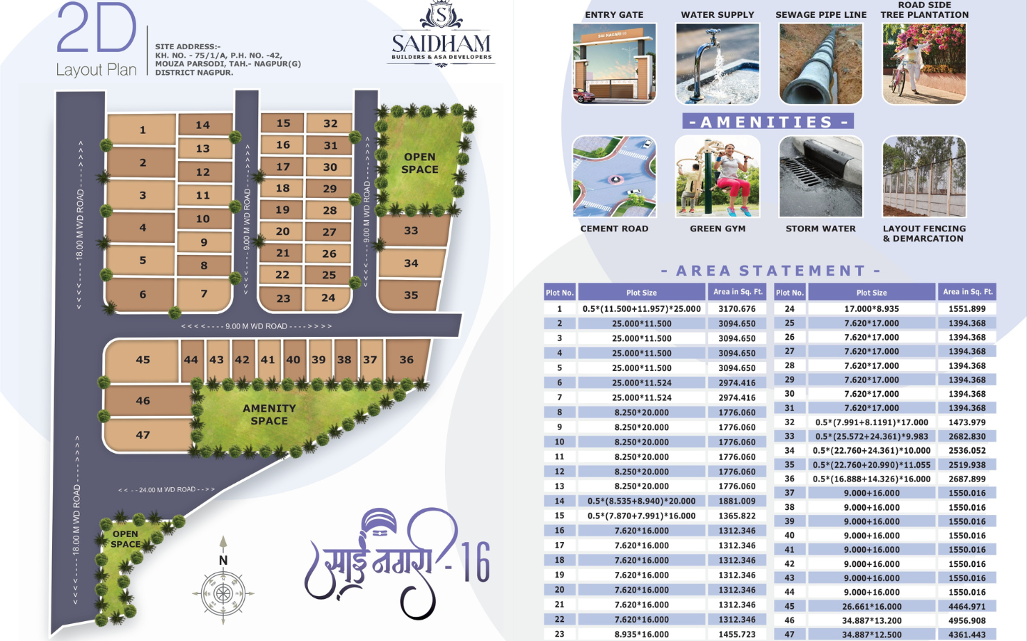 Sai Nagri 16 Parsodi Nagpur