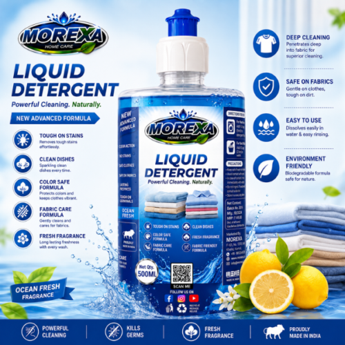 Morexa Liquid Detergent - 500ml3 Morexa Liquid Detergent - 500ml